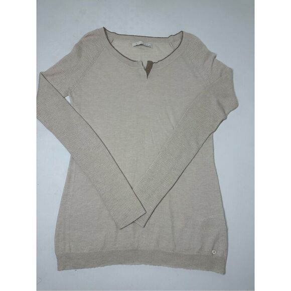 IKKS Girls Cashmere Wool Blend Top Long Sleeve Golden Trim Size XL - Picture 4 of 12